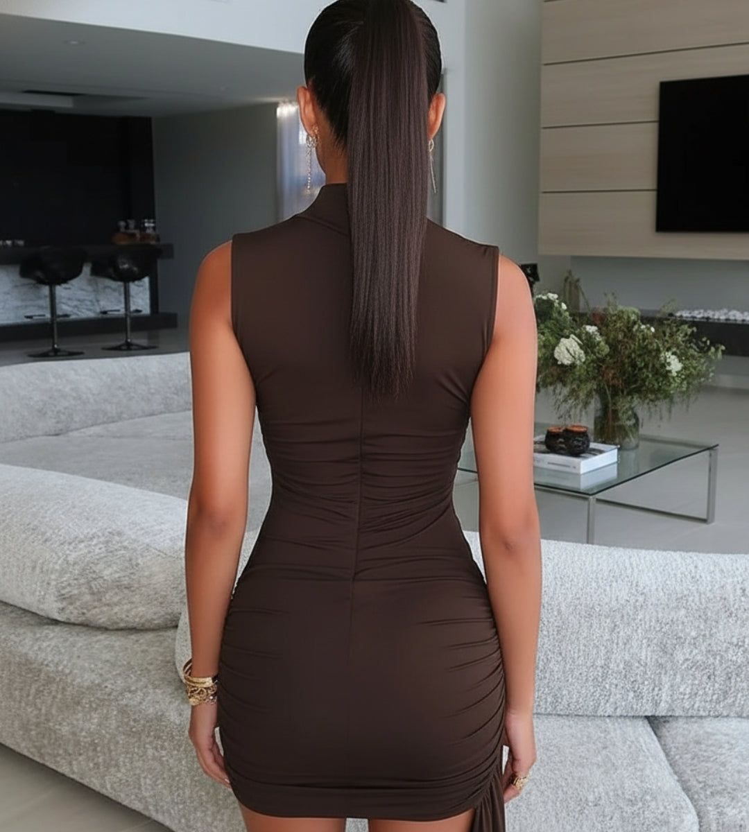 vestido elegante bellashape