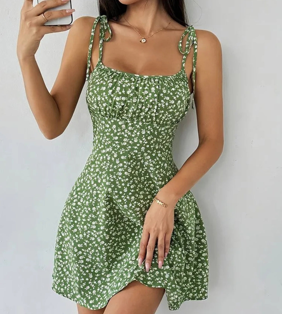 vestido feminino estampa floral bellashape