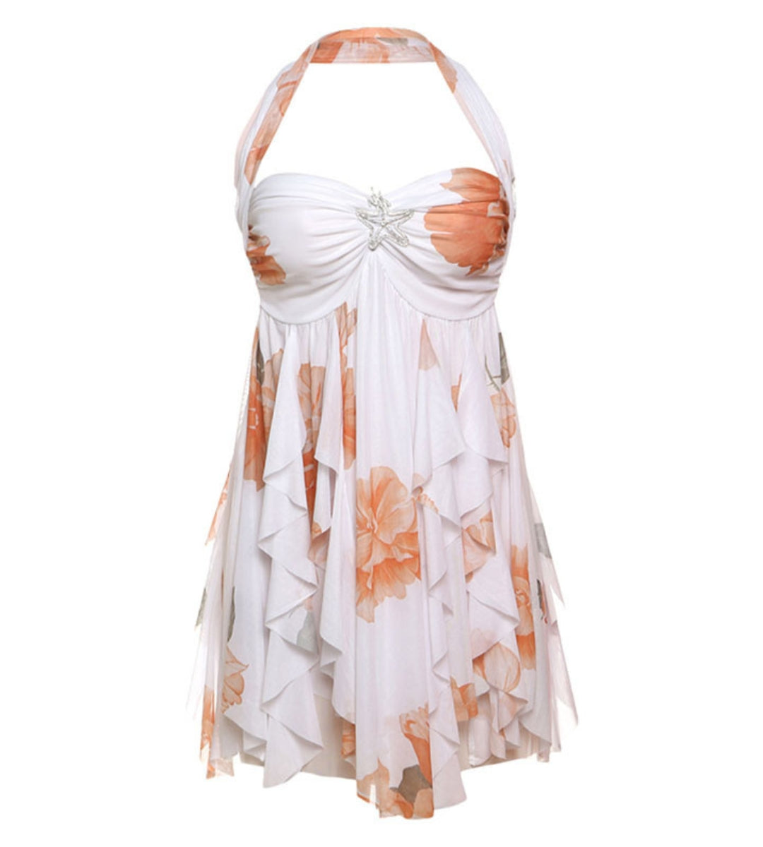 Vestido Feminino Floral Aura